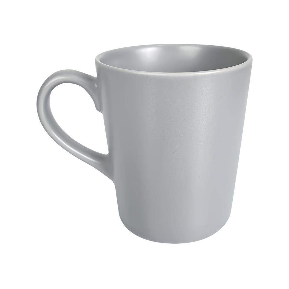 ถ้วยหูเซรามิก 300ml KECH LANZO GRAY 4 ใบ/ชุด