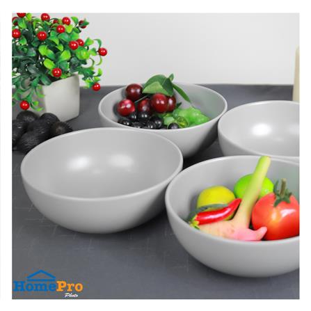 ชุดชามเซรามิก 7.5 นิ้ว KECH LANZO GRAY 4 ใบ_4