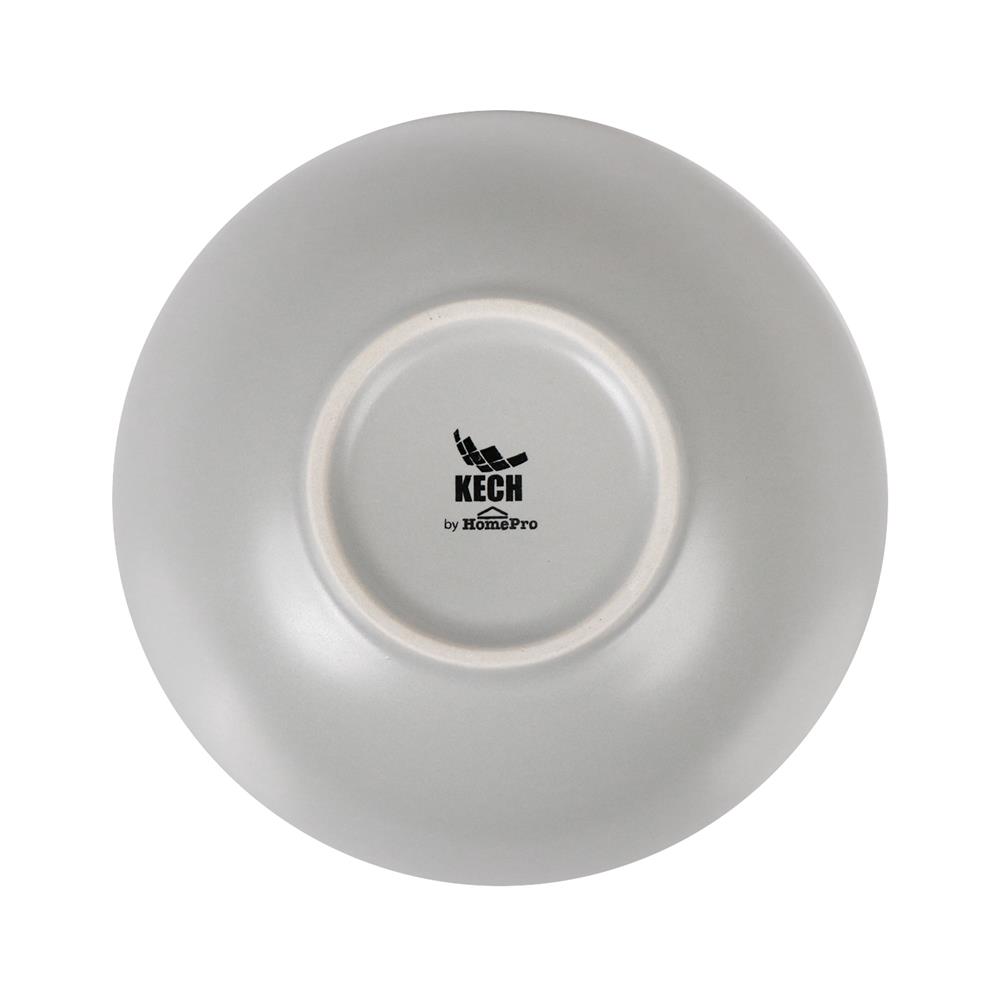 ชุดชามเซรามิก 6.5 นิ้ว KECH LANZO GRAY 4 ใบ