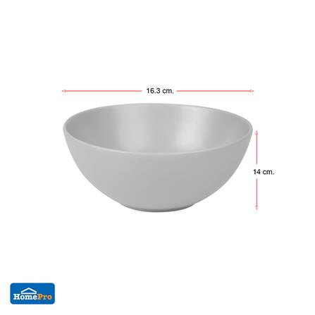 ชุดชามเซรามิก 6.5 นิ้ว KECH LANZO GRAY 4 ใบ_5