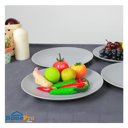 ชุดชามเซรามิก 9 นิ้ว KECH LANZO GRAY 4 ใบ_4