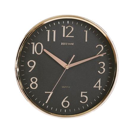 นาฬิกาแขวน RHYTHM CMG716CR65 10 นิ้ว สีดำ