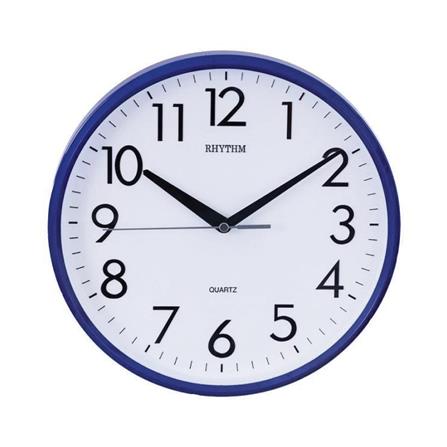 นาฬิกาแขวน RHYTHM CMG716NR11 10 นิ้ว สีน้ำเงิน