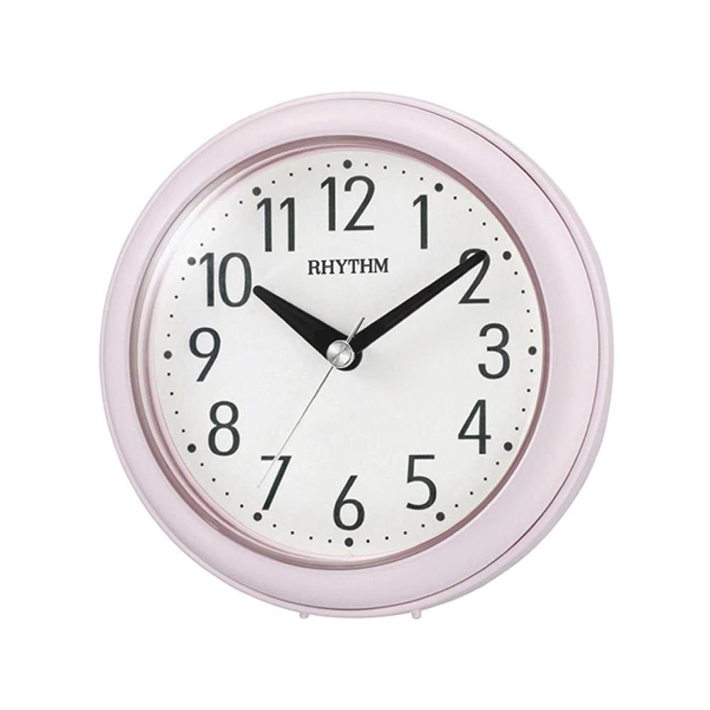 นาฬิกาแขวน RHYTHM 4KG711WR13 5 นิ้ว สีชมพู