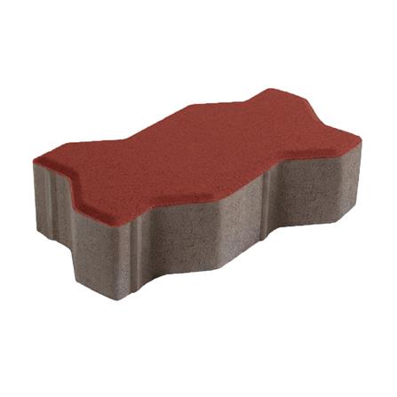 บล็อกคดกริช DURAONE 22.5x11.25x6 ซม. สีแดง_0