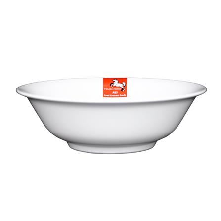 ชามปากบาน ABS 7.5 นิ้ว GOLDEN HORSE สีขาว_0