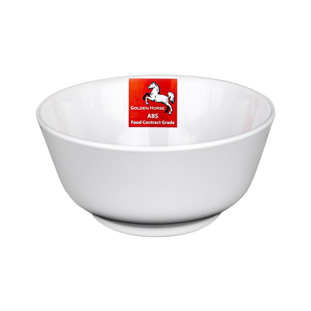 ถ้วย ABS 3.5 นิ้ว GOLDEN HORSE สีขาว