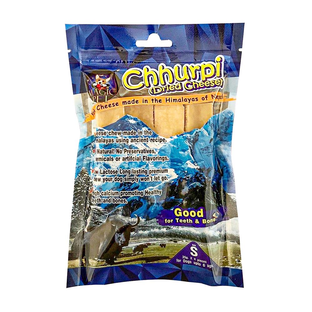 ขนมสุนัข MAGIC PET CHHURPI DRIED CHEESE S 140 ก.