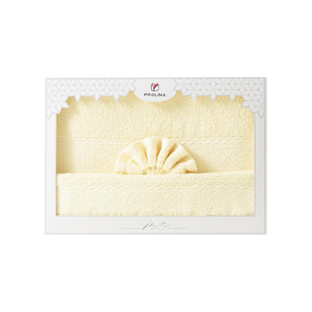 ผ้าขนหนู GIFT SET FROLINA ORIENTAL สี CREAM