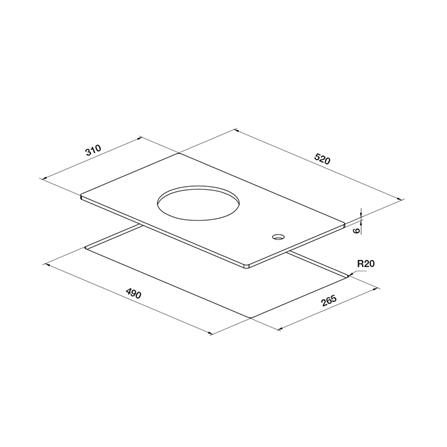 เตาฝังแก๊ส HAFELE PAOLO 30 ซม._3