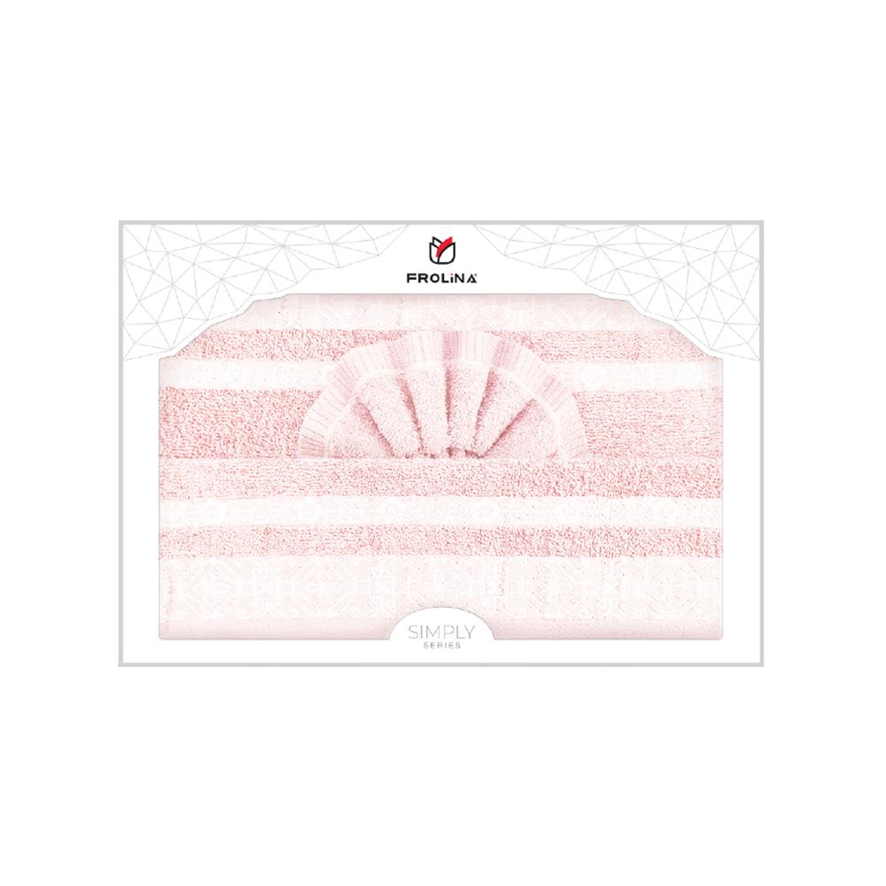 ผ้าขนหนู GIFT SET FROLINA FLOWERY สี PINK