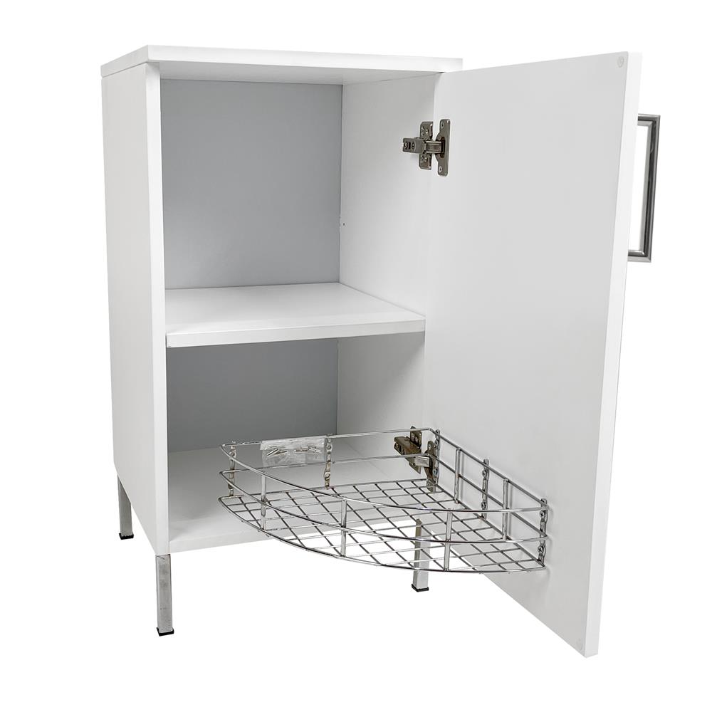 ตู้ตั้งพื้นไม้ MOYA TK-CAB-FL-005 สีขาว