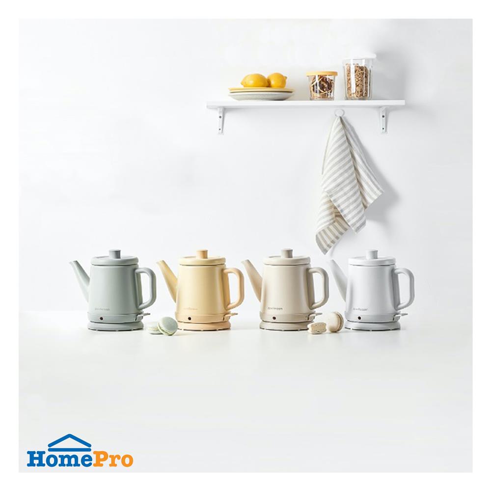 กาต้มน้ำไฟฟ้า JENNIFEROOM JRTH-K182YB 0.8 ลิตร สีเหลือง