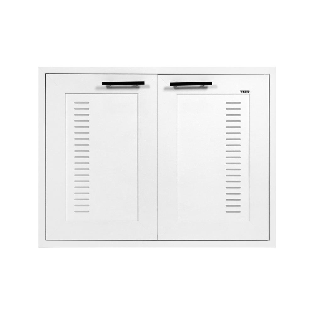 บานซิงค์คู่ CABIN ELMO 86.2x65.4 ซม. สีขาว