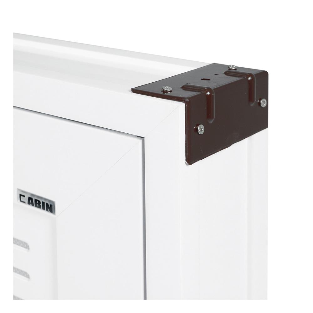 บานซิงค์คู่ CABIN ELMO 86.2x65.4 ซม. สีขาว