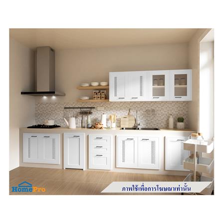 บานซิงค์คู่ CABIN ELMO 86.2x65.4 ซม. สีขาว_5