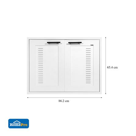 บานซิงค์คู่ CABIN ELMO 86.2x65.4 ซม. สีขาว_8