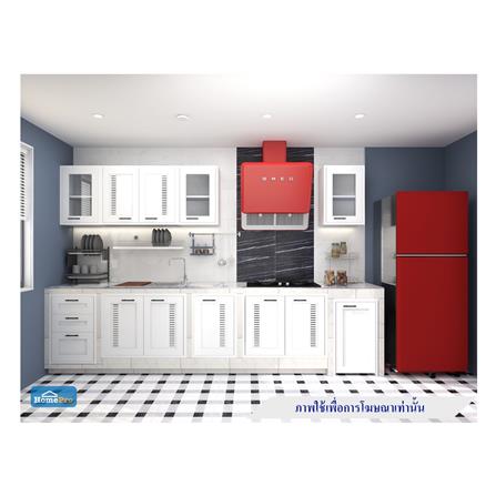 ตู้เดี่ยว CABIN ELMO GLASS 44.3x64 ซม. สีขาว_3