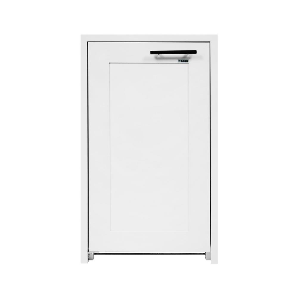 บานถังแก๊ส CABIN ELMO 45.8x78.1 ซม. สีขาว