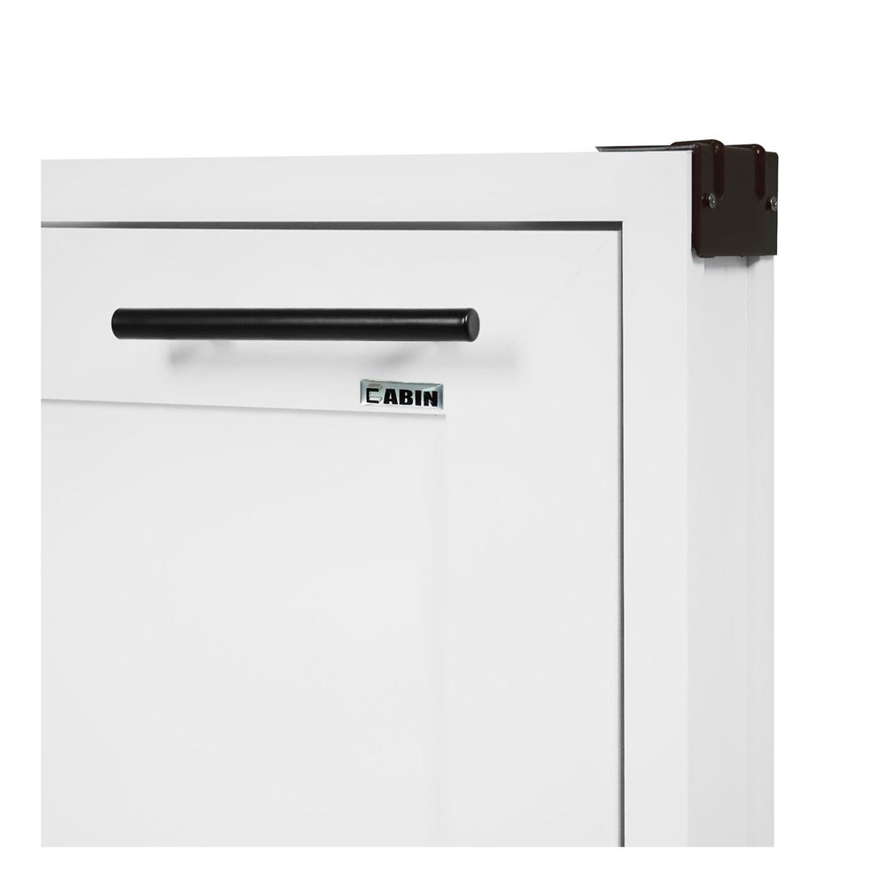บานถังแก๊ส CABIN ELMO 45.8x78.1 ซม. สีขาว