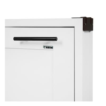 บานถังแก๊ส CABIN ELMO 45.8x78.1 ซม. สีขาว_2
