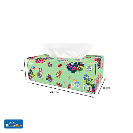 กระดาษเช็ดหน้า PORRIN BOX X-JEEP 150 แผ่น แพ็ค 3_5