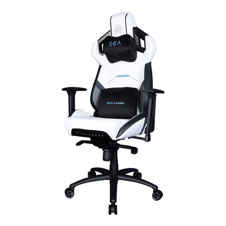 เก้าอี้เกมมิ่ง EGA TYPE-G7 สีขาว/ดำ