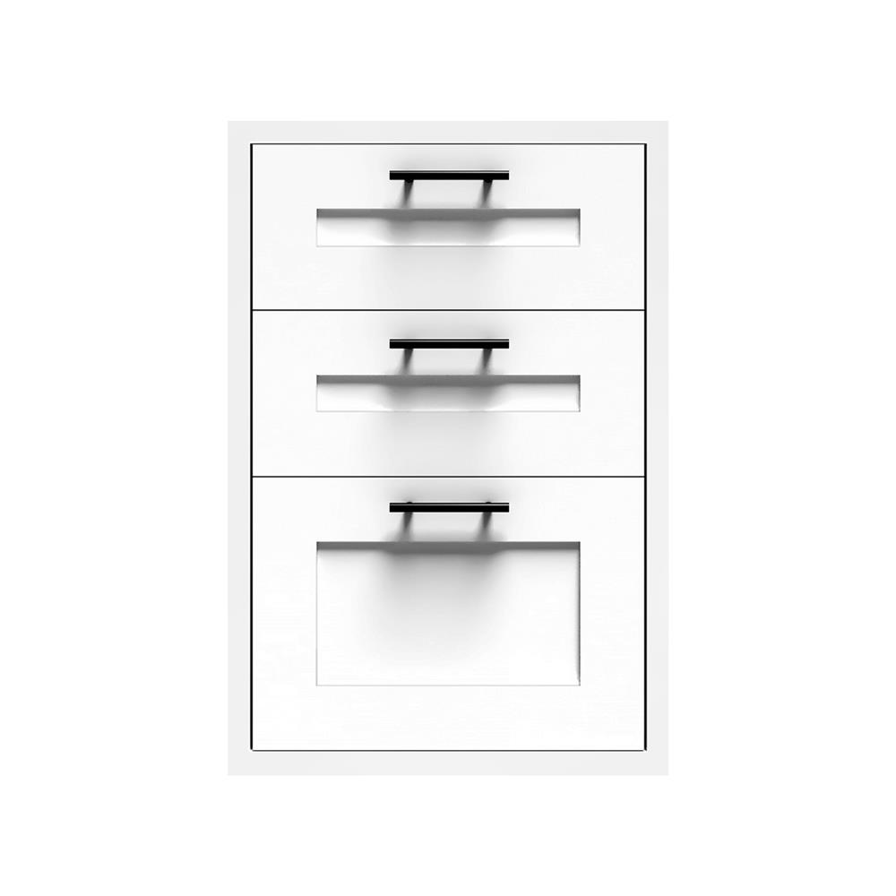 ตู้ลิ้นชัก 3 ชั้น CABIN ELMO 48.3x71 ซม. สีขาว