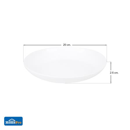 จานบัว แก้วโอปอล 8 นิ้ว KECH AURA_4