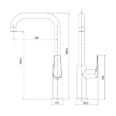ก๊อกซิงค์ผสมเคาน์เตอร์ MEX 11105SB-E36B_2