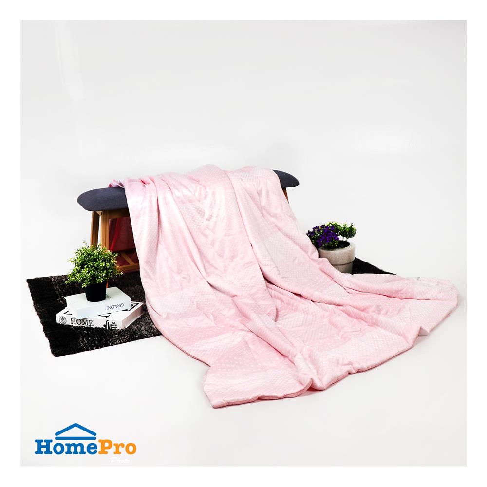 ผ้าห่ม HOME LIVING STYLE WABI 65X85 นิ้ว สี PINK