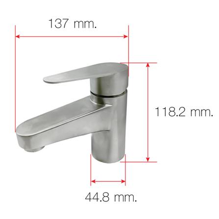 ก๊อกอ่างล้างหน้าเดี่ยว LUZERN LS-8001_2