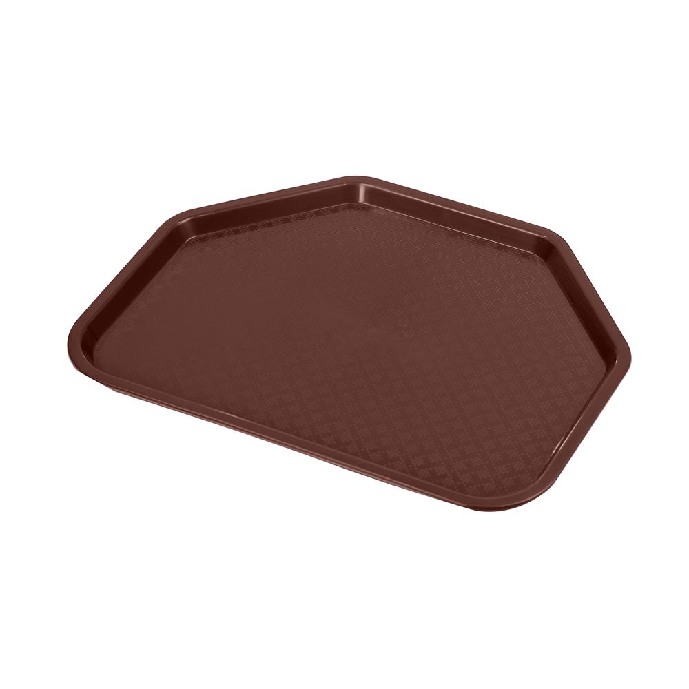 ถาดพลาสติกเหลี่ยม 18 นิ้ว SRITHAI TR BROWN