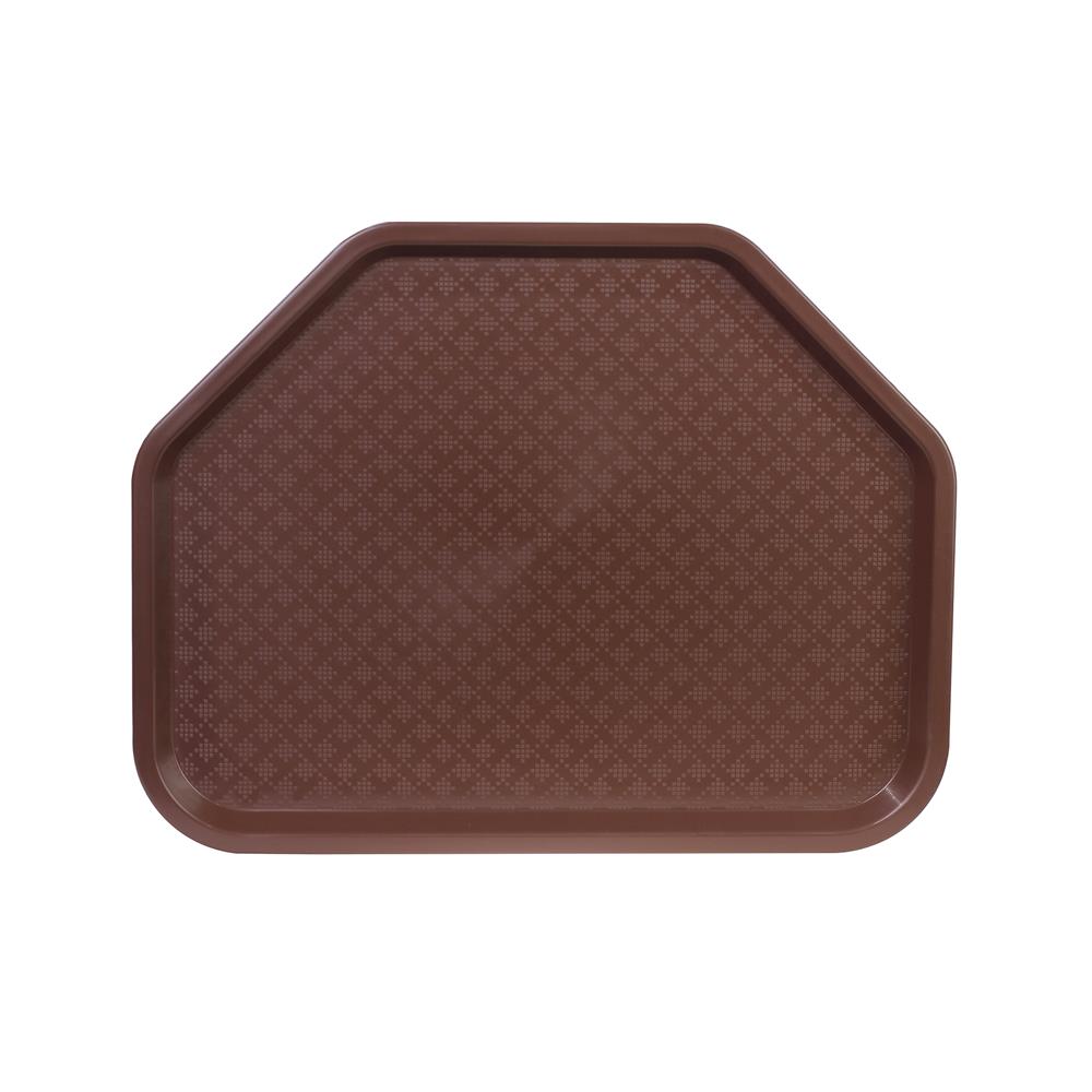 ถาดพลาสติกเหลี่ยม 18 นิ้ว SRITHAI TR BROWN
