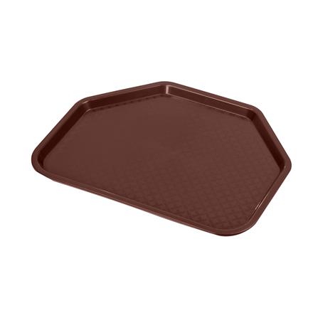 ถาดพลาสติกเหลี่ยม 18 นิ้ว SRITHAI TR BROWN_0