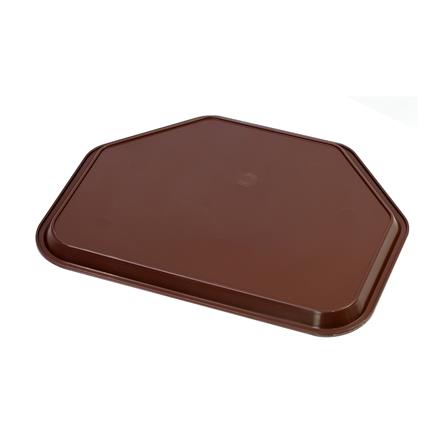 ถาดพลาสติกเหลี่ยม 18 นิ้ว SRITHAI TR BROWN_2