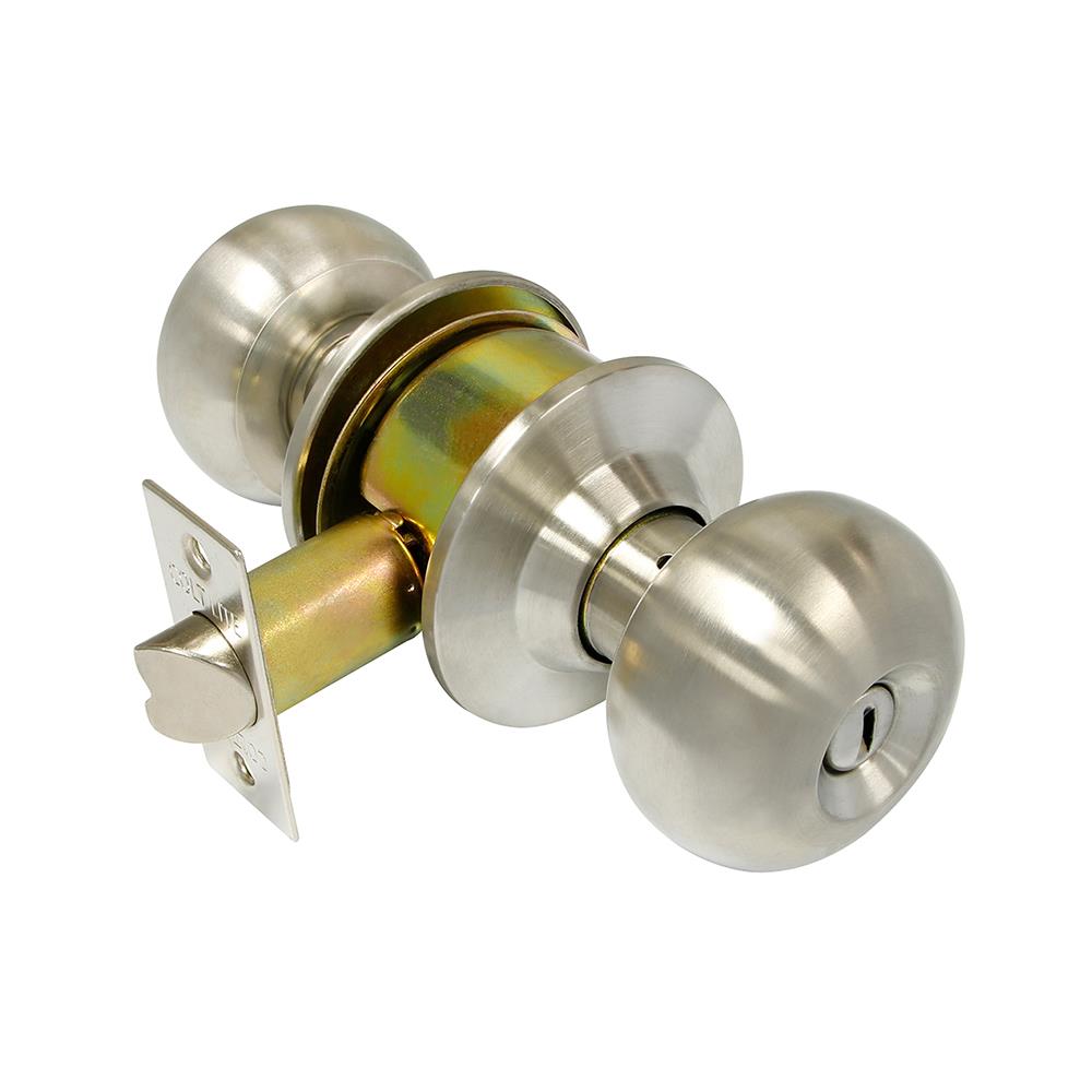 ลูกบิดห้องน้ำ COLT LITE K579 หัวจัน สีสเตนเลส