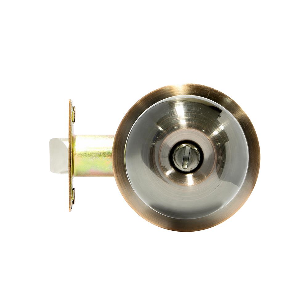 ลูกบิดห้องน้ำ COLT LITE B5791 หัวจัน สีทองแดงรมดำ