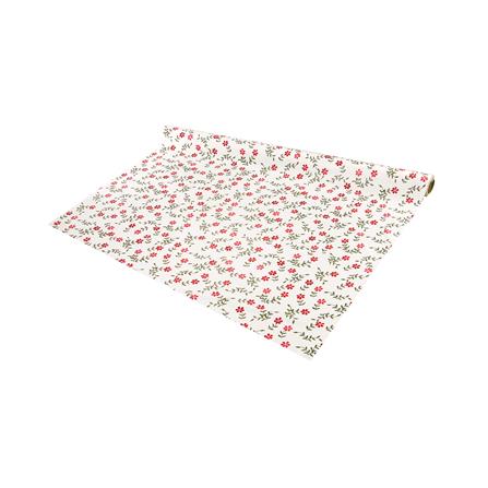 ผ้าปูโต๊ะ PVC SRITHAI 135 ซม. RED FLOWER /ม._0