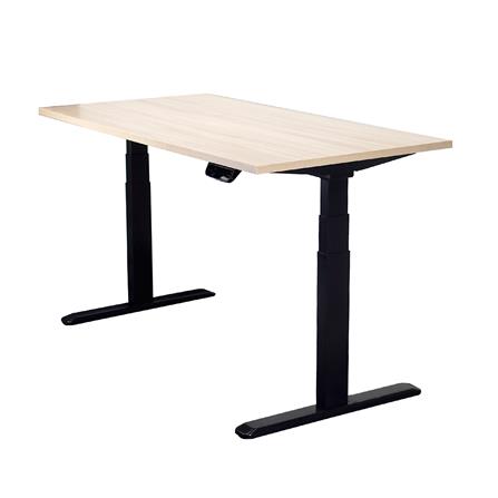 โต๊ะปรับระดับไฟฟ้า WORKSCAPE WDH-00010 150 ซม. สีลาเต้/ดำ_1