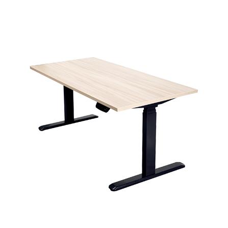 โต๊ะปรับระดับไฟฟ้า WORKSCAPE WDH-00010 150 ซม. สีลาเต้/ดำ_2