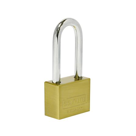 กุญแจลูกปืน COLT LITE SI340L 40 มม. คอยาว สีทองเหลือง_2