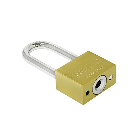 กุญแจลูกปืน COLT LITE SI340L 40 มม. คอยาว สีทองเหลือง_3