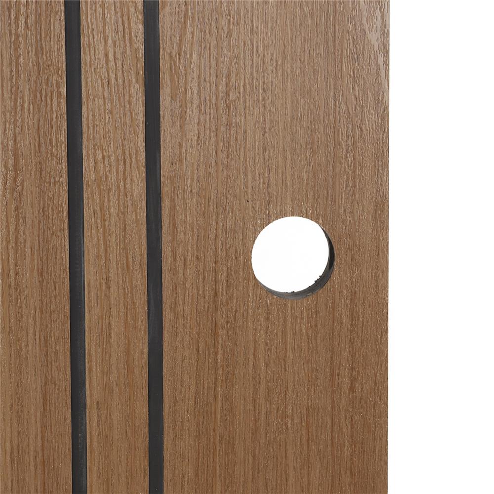 ประตูภายใน UPVC PARAZZO PUN02 80X200 ซม. สีช็อกโกแลต เจาะลูกบิด