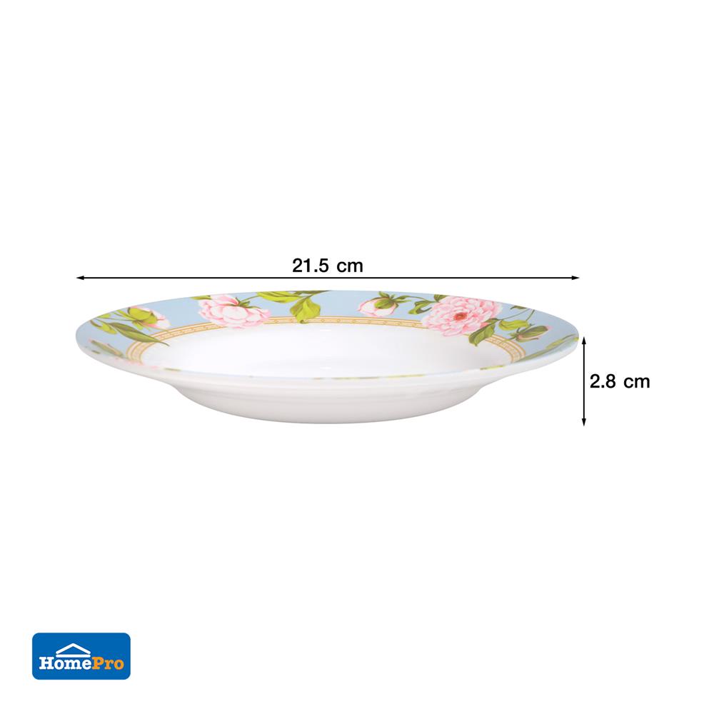 จานเมลามีนลึก 8.5 นิ้ว KECH BEVERLY