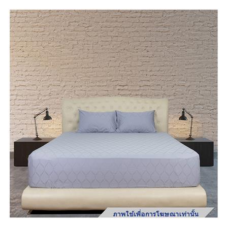 ชุดผ้าปูที่นอน 3.5 ฟุต 2 ชิ้น SYNDA VASTNESSA สี LIGHT GREY