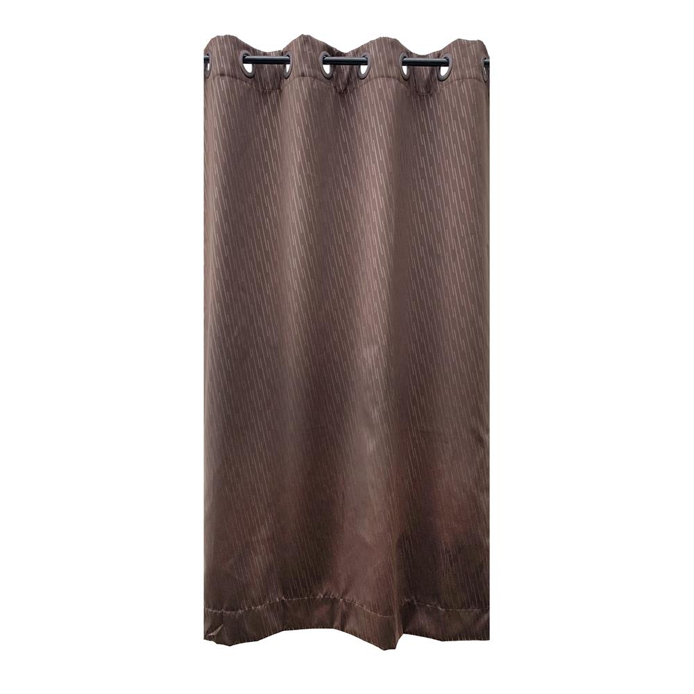 ผ้าม่าน EYELET HOME LIVING STYLE SLANTO UV 130X160 ซม. สีน้ำตาล_0
