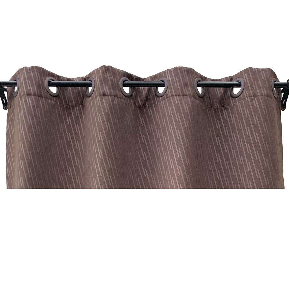 ผ้าม่าน EYELET HOME LIVING STYLE SLANTO UV 130X160 ซม. สีน้ำตาล