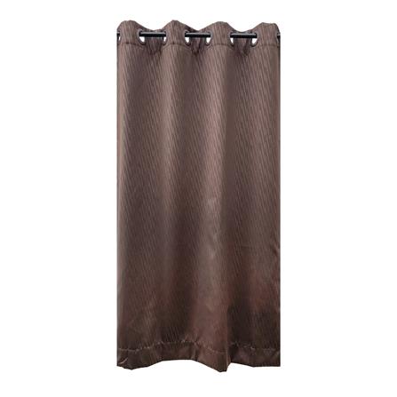 ผ้าม่าน EYELET HOME LIVING STYLE SLANTO UV 130X160 ซม. สีน้ำตาล_1