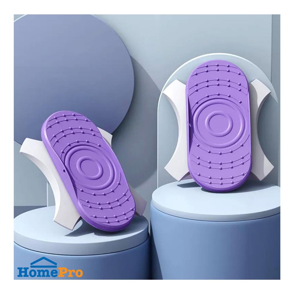 จานหมุนออกกำลังกาย N-ACTIVE TWIST AND SHAPE สีม่วง